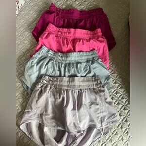 COPY - Lululemon Hotty Hot low rise shorts. 2.5 inch inseam. Worn like new.